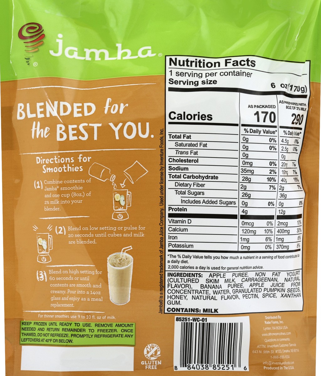 slide 6 of 6, Jamba Meal Replacement 6 oz, 6 oz