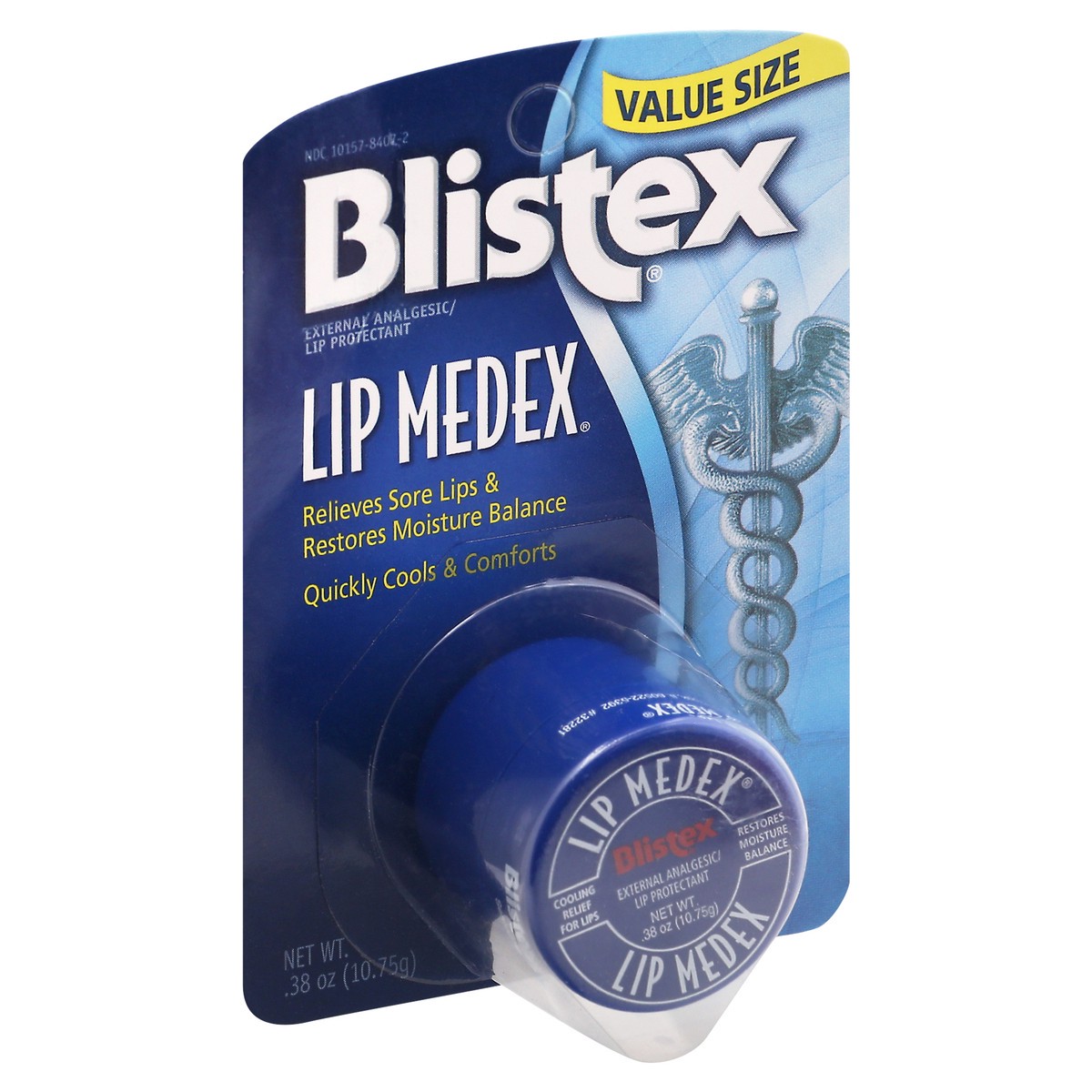 slide 2 of 9, Blistex Lip Medex Jar, 0.38 oz