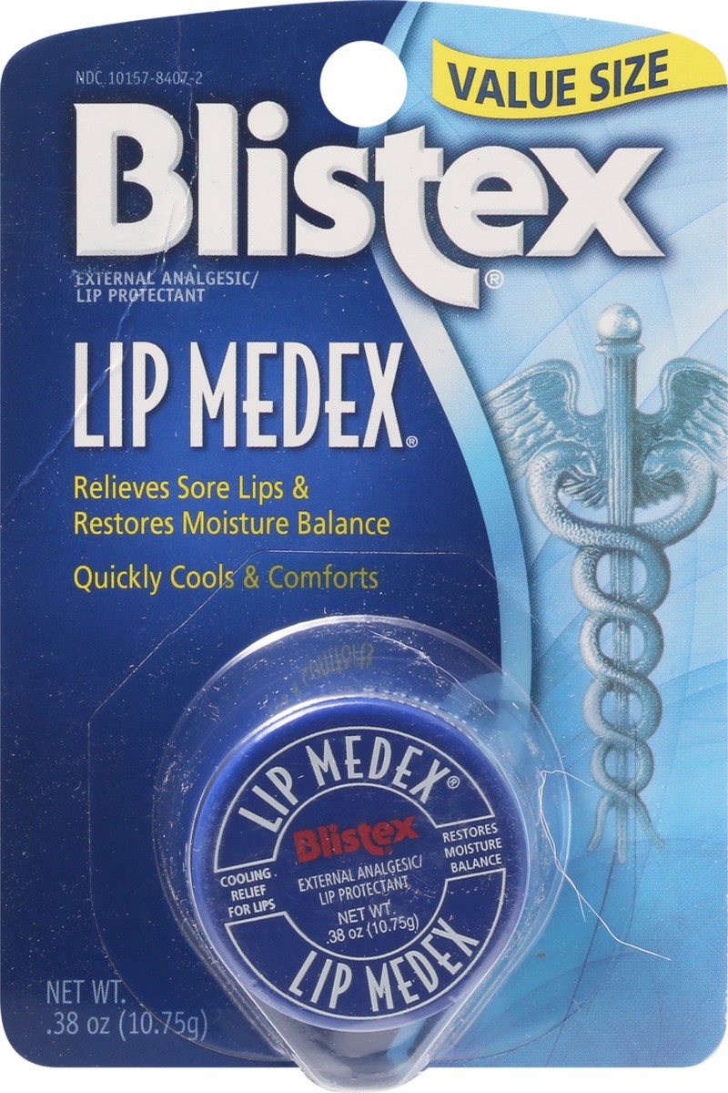 slide 6 of 9, Blistex Lip Medex Jar, 0.38 oz