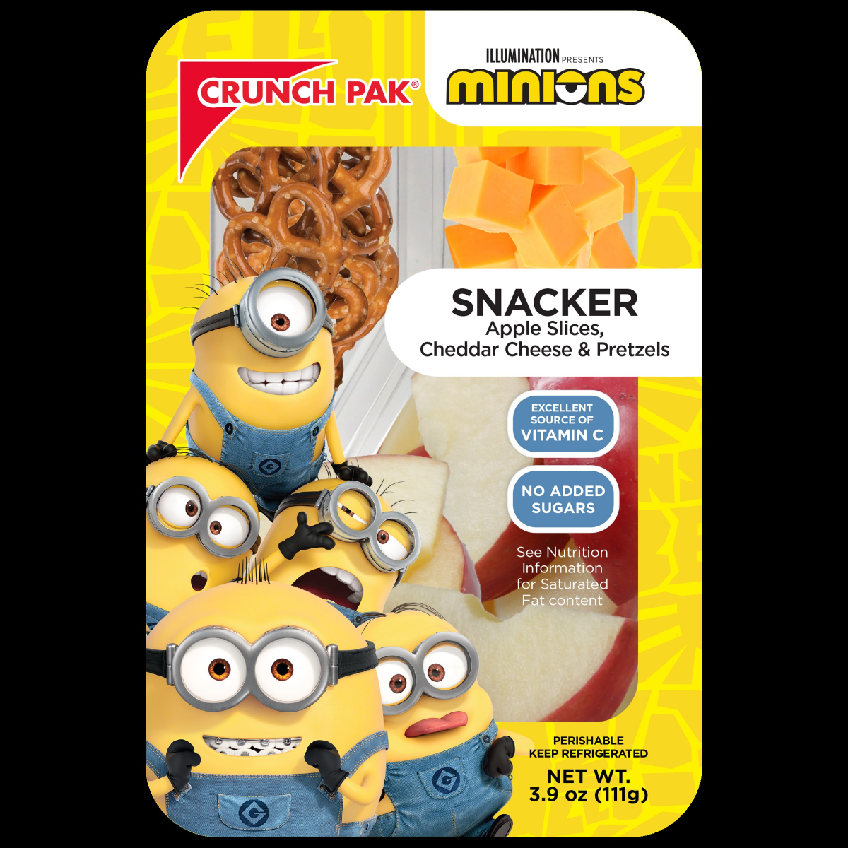 slide 1 of 1, Crunch Pak Snacker Mini, 1 ct