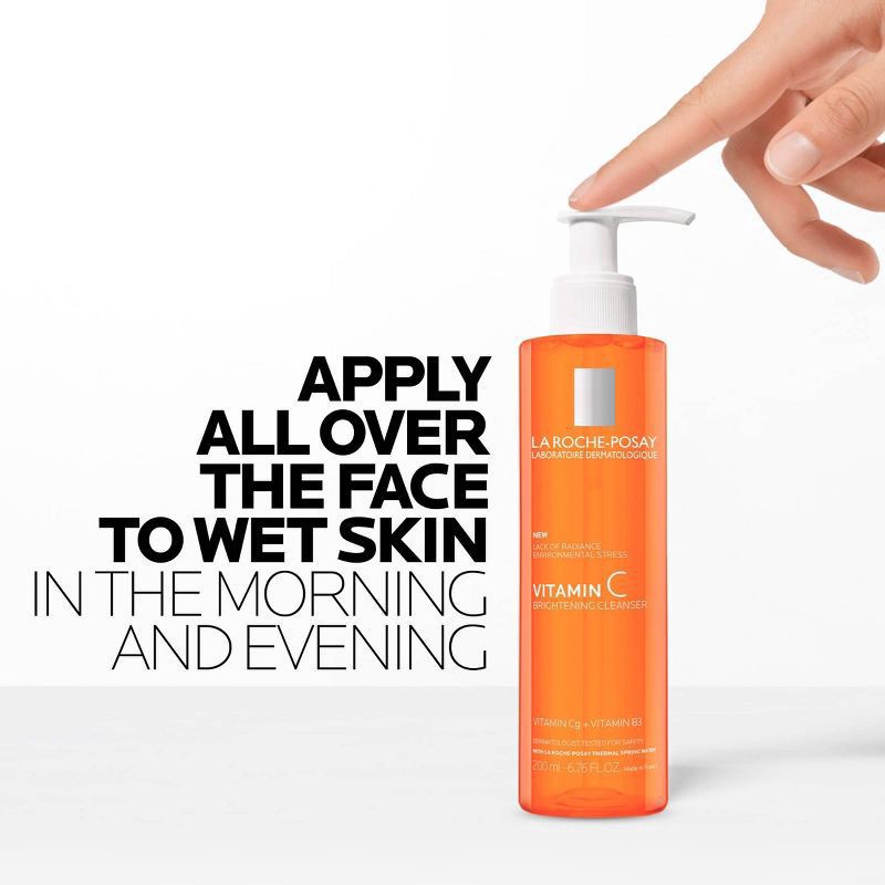 slide 7 of 10, LA ROCHE - POSAY Vit. C Foaming Cleanser, 6.76 oz