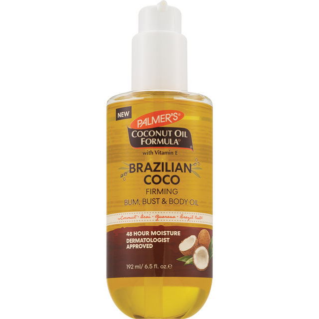 slide 1 of 1, PALMERS Brazilian Coco Firming Body Oil, 6.5 oz