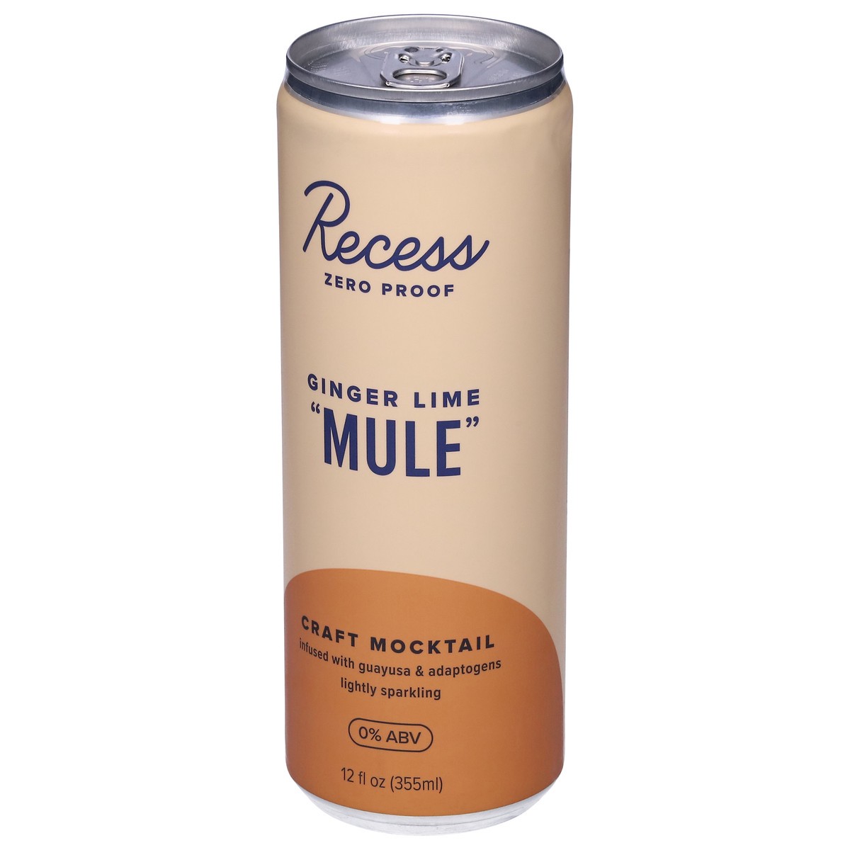 slide 13 of 13, Recess Ginger Lime Mule Craft Mocktail 12 fl oz, 12 fl oz