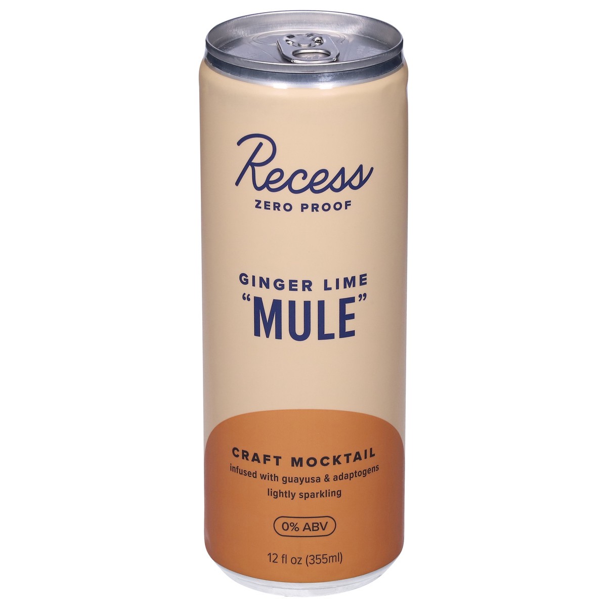 slide 9 of 13, Recess Ginger Lime Mule Craft Mocktail 12 fl oz, 12 fl oz