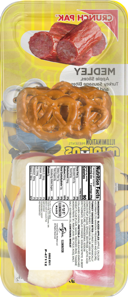 slide 3 of 4, Crunch Pak Medley Mini, 1 ct