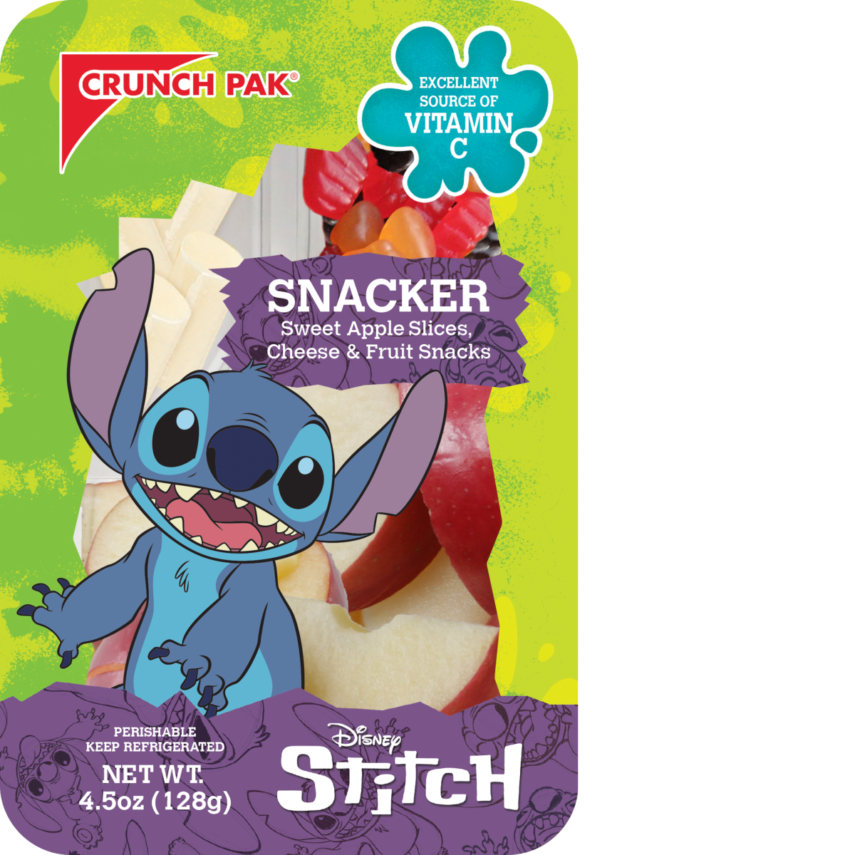 slide 1 of 5, Crunch Pak Snacker Stitch, 1 ct