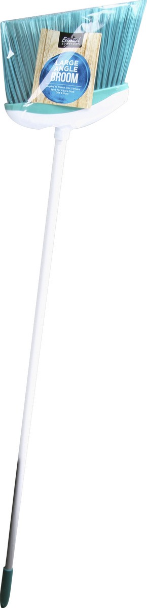 slide 4 of 6, Essential Everyday Angle Broom Large, 1 ct