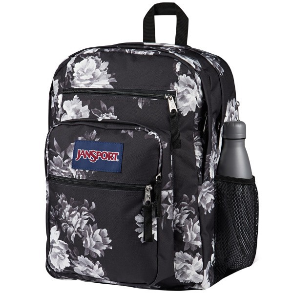 slide 7 of 8, Jansport Big Student Backpack With 15"" Laptop Pocket, 55% Recycled, Magnolia Mirage, 1 ct