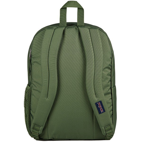 slide 2 of 8, JanSport Big Student Backpack With 15"" Laptop Pocket, 55% Recycled, Cargo Green, 1 ct