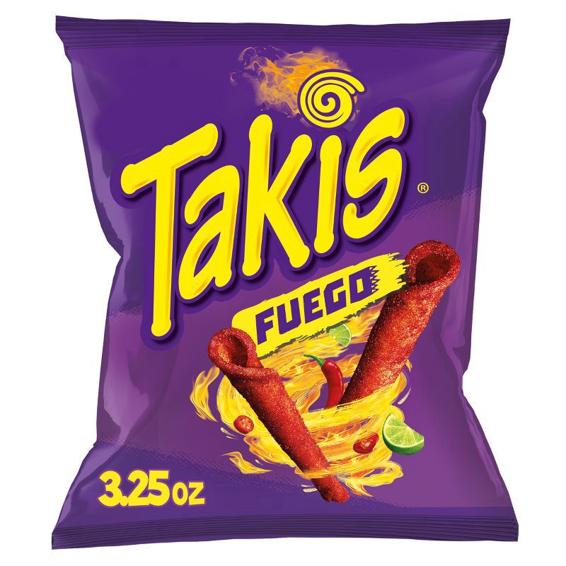 slide 1 of 5, Takis Extreme Fuego Tortilla Chips 3.25 oz, 3.25 oz