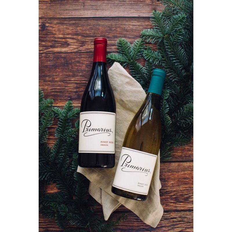 slide 3 of 5, Primarius Pinot Noir Red Wine Bottle, 750 ml