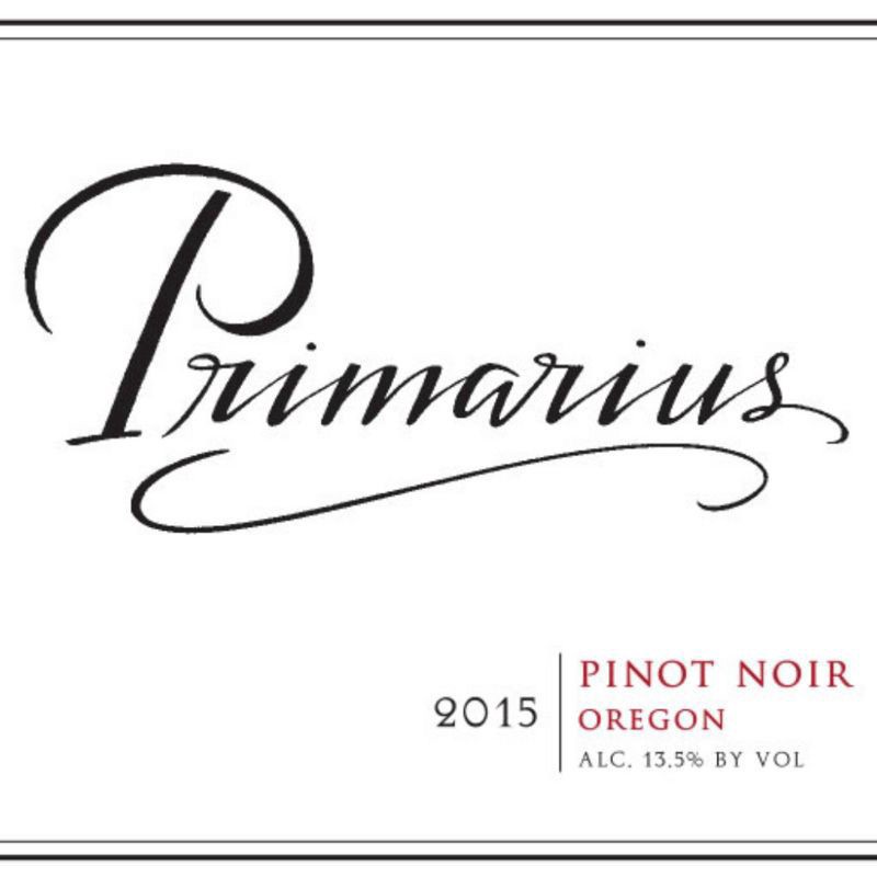 slide 2 of 5, Primarius Pinot Noir Red Wine Bottle, 750 ml
