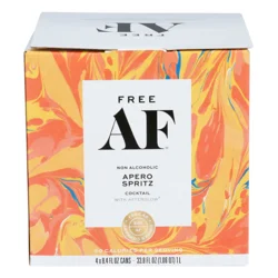 Free AF Non-Alcoholic Apero Spritz - 4pk/8.4 fl oz Cans