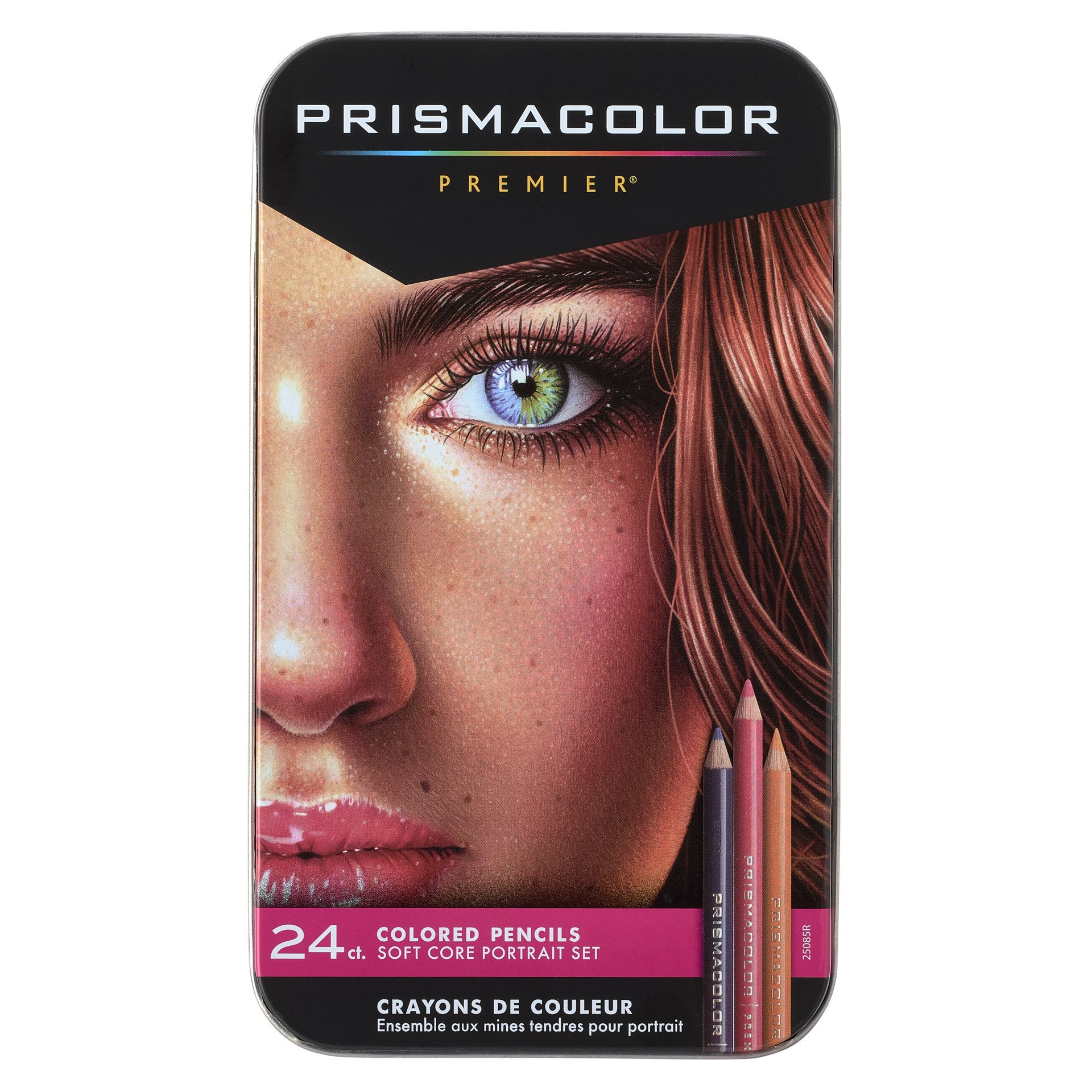 slide 3 of 3, Portrait Sketch Colored Pencil Kit - Prismacolor, 24 ct