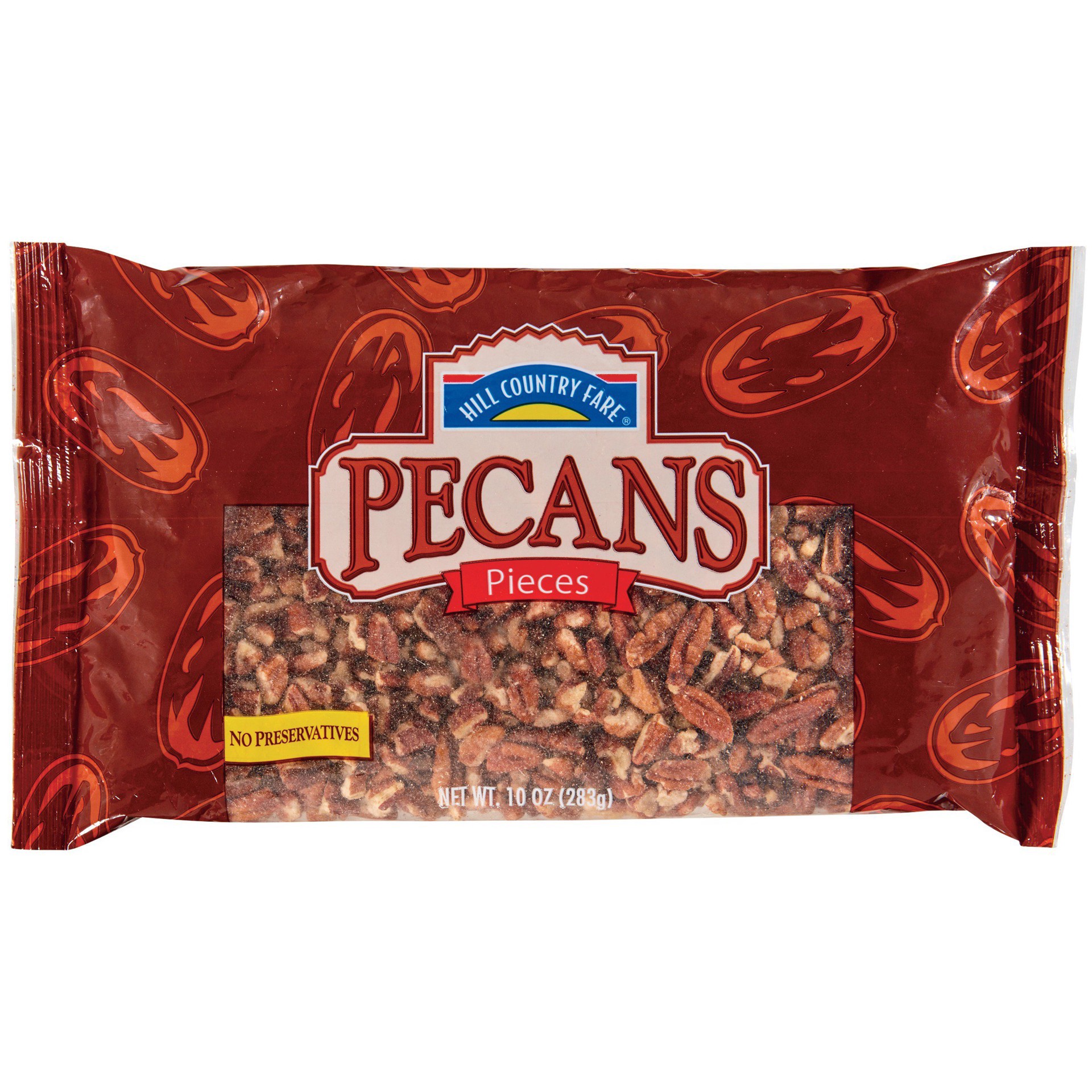 slide 1 of 1, Hill Country Fare Pecan Pieces, 10 oz