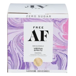 Free Af Non-alcoholic Vodka Spritz Cocktail