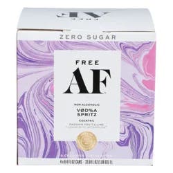 Free Af Non-alcoholic Vodka Spritz Cocktail