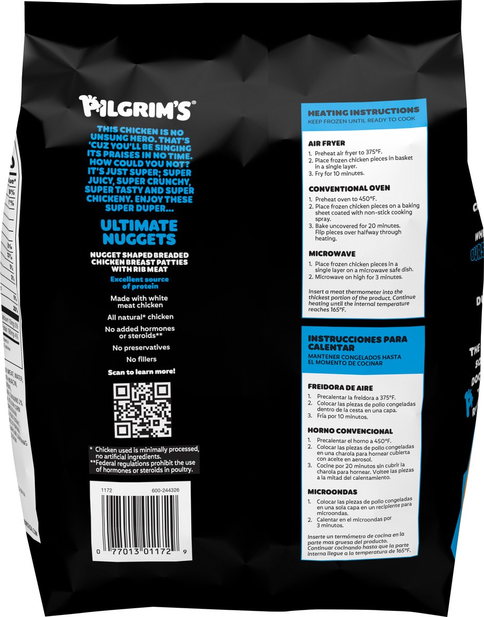 slide 14 of 14, Pilgrim's Ultimate Chicken Nuggets - 24 Oz, 24 oz