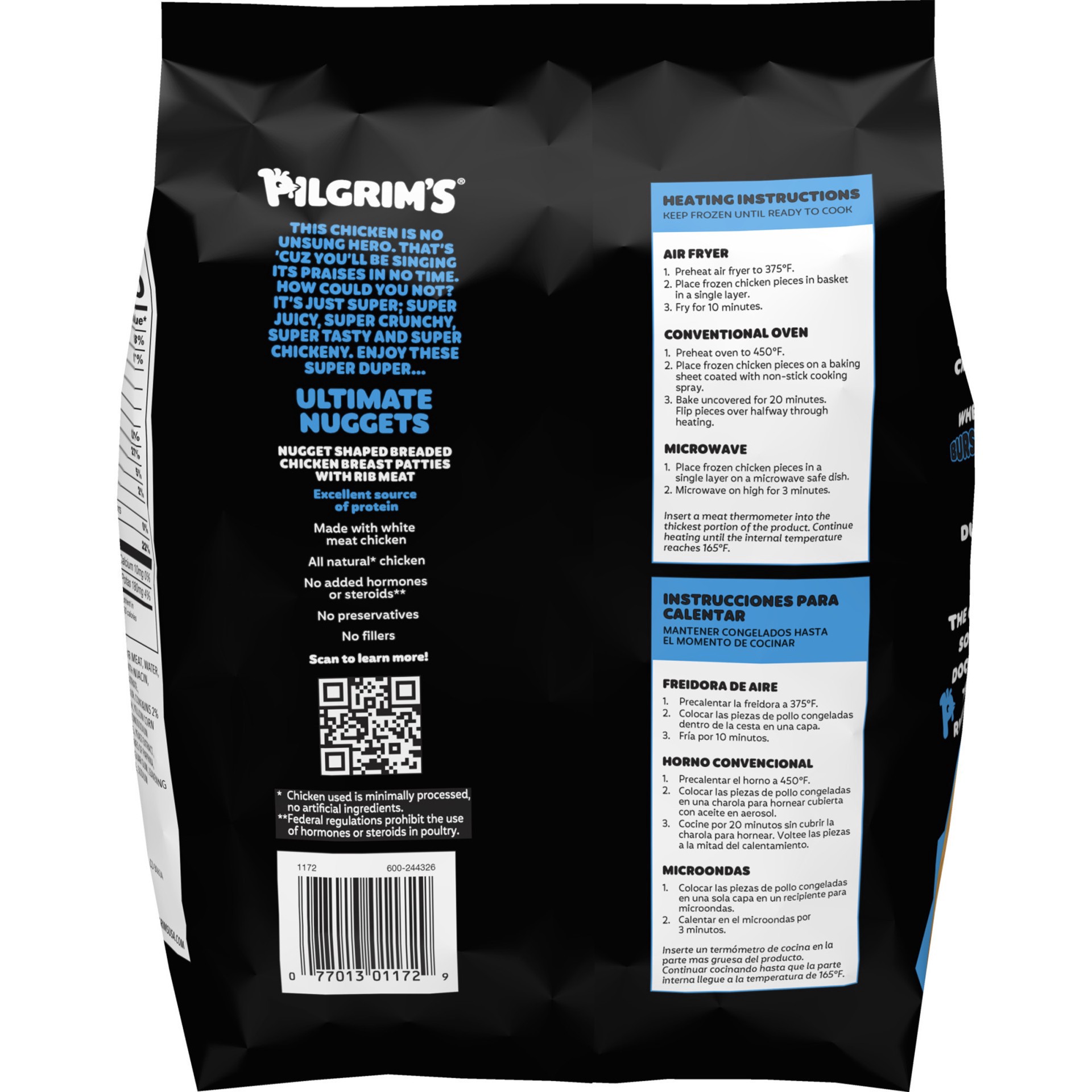 slide 8 of 14, Pilgrim's Ultimate Chicken Nuggets - 24 Oz, 24 oz