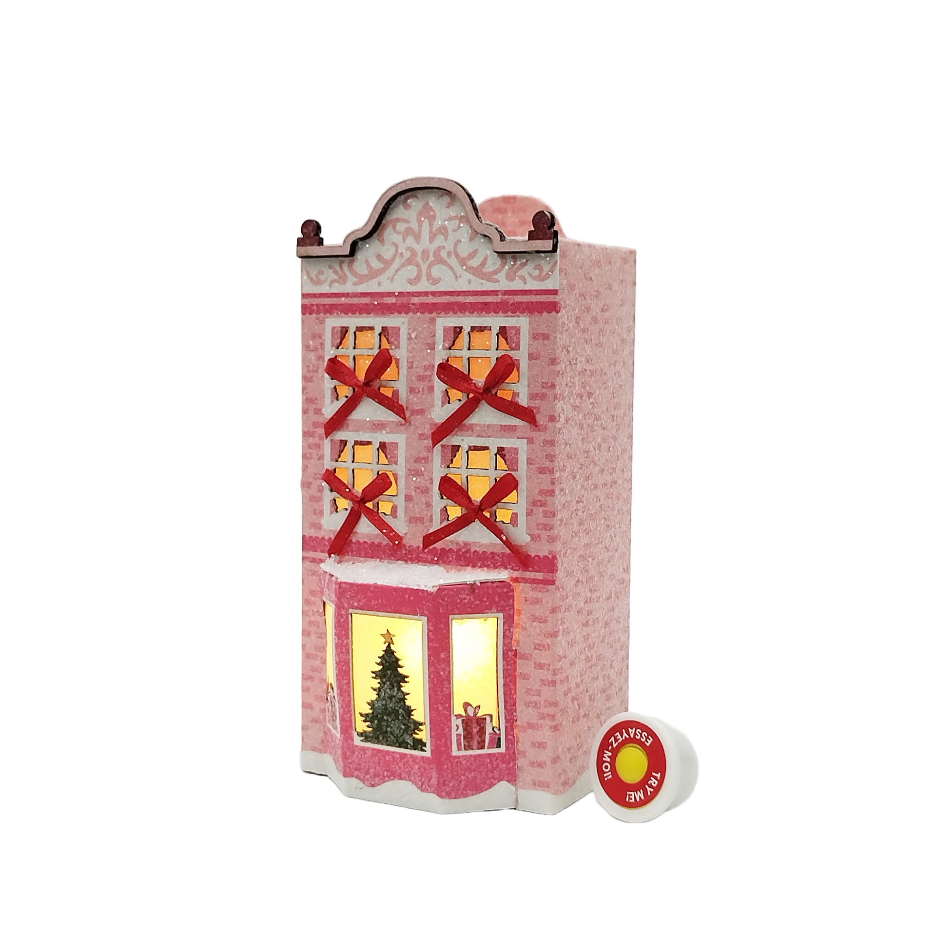 slide 4 of 4, 6.5" Paper House Led Tabletop Decor By Ashland, 6.5 in