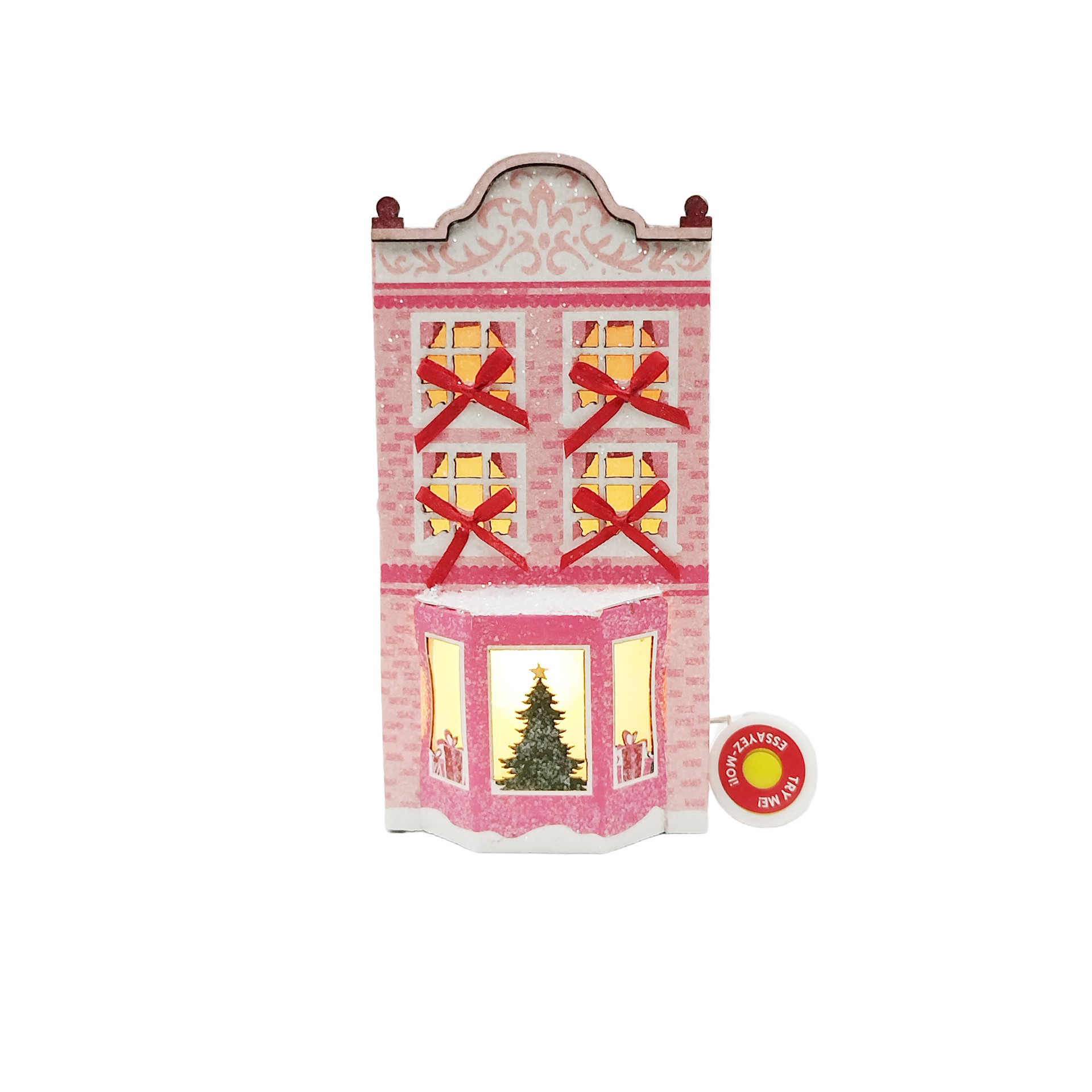 slide 3 of 4, 6.5" Paper House Led Tabletop Decor By Ashland, 6.5 in