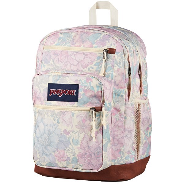 slide 8 of 8, Jansport Cool Student Backpack With 15"" Laptop Pocket, 55% Recycled, Faded Tapestry, 1 ct