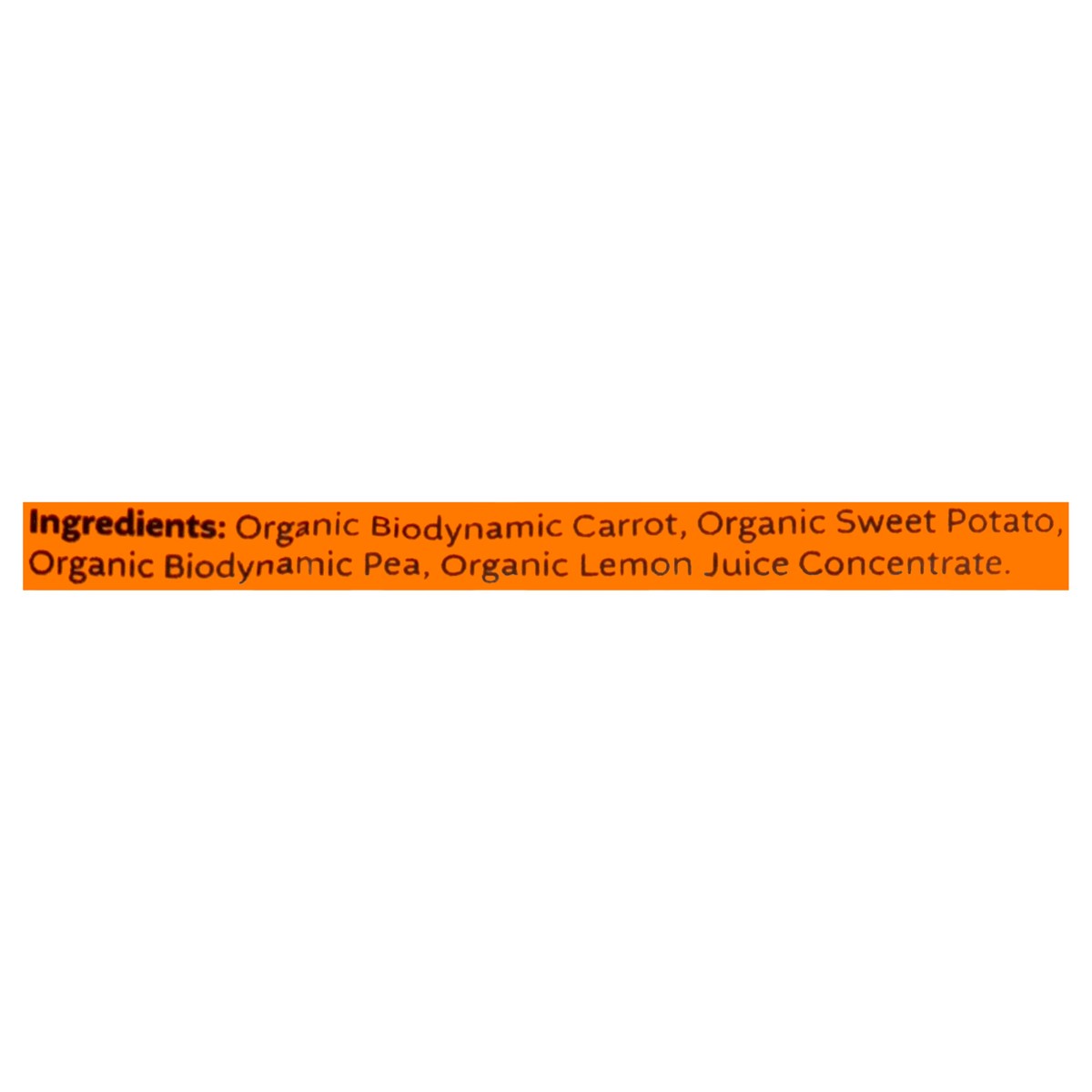 slide 4 of 14, White Leaf Provisions Carrot, Sweet Potato & Pea Biodynamic Baby Food, 90 gram