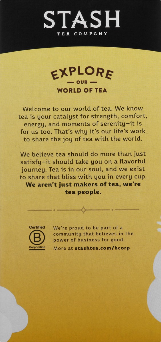 slide 4 of 12, Stash Caffeine Free Chamomile Herbal Tea - 30 ct, 30 ct