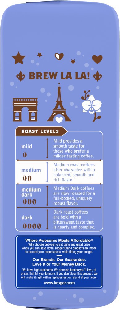 slide 3 of 4, Kroger French Vanilla Ground Coffee - 11 oz, 11 oz