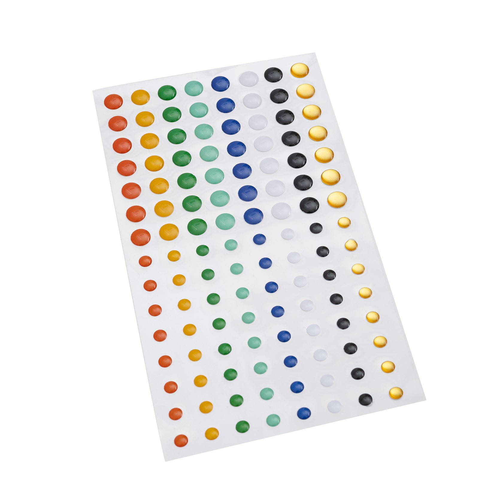 slide 2 of 3, Multicolor Enamel Dot Stickers By Recollections, 3.75 in x 6.75 in