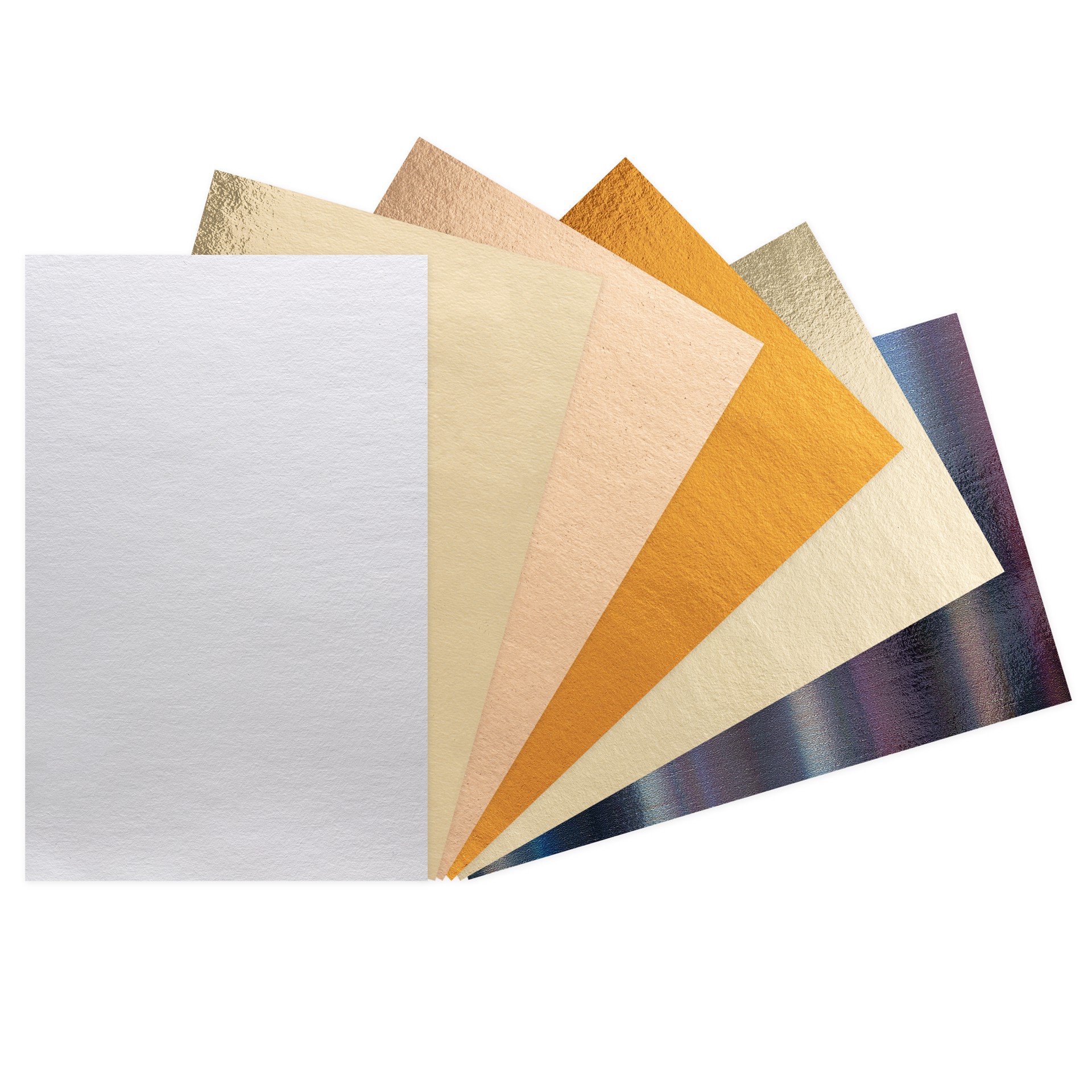 slide 2 of 8, Metallic Foil Cardstock Paper Value Pack By Recollections, 4.5" X 7", 4.5 in x 7 in