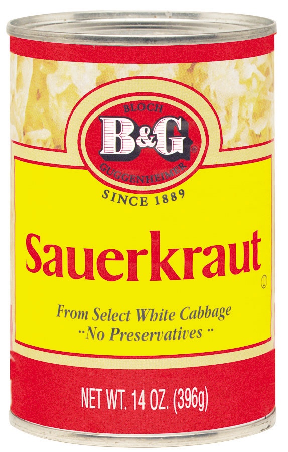 slide 1 of 1, B&G Sauerkraut, 14.4 oz