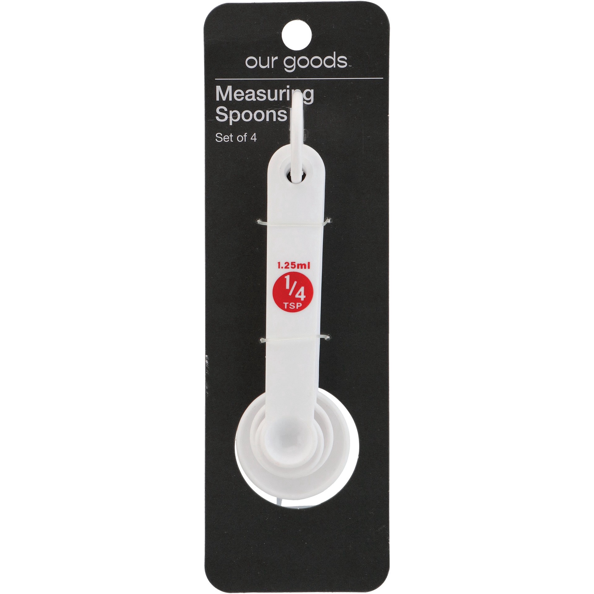 slide 1 of 1, our goods Measuring Spoon Set, 1 ct