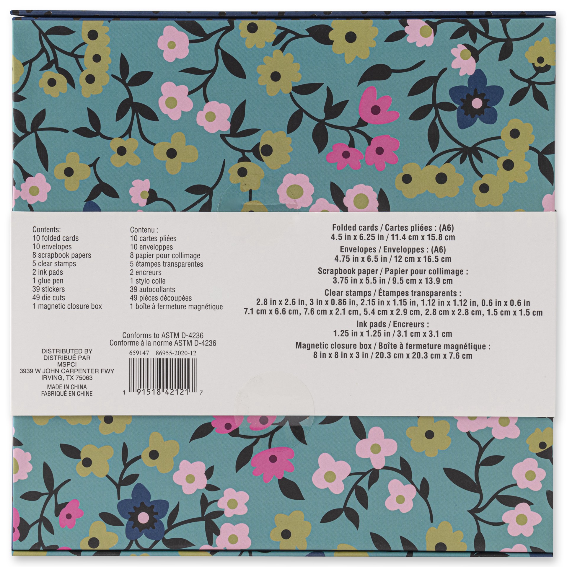 slide 5 of 9, Thank You Cardmaking Kit By Recollections, 8 in x 8 in x 3 in