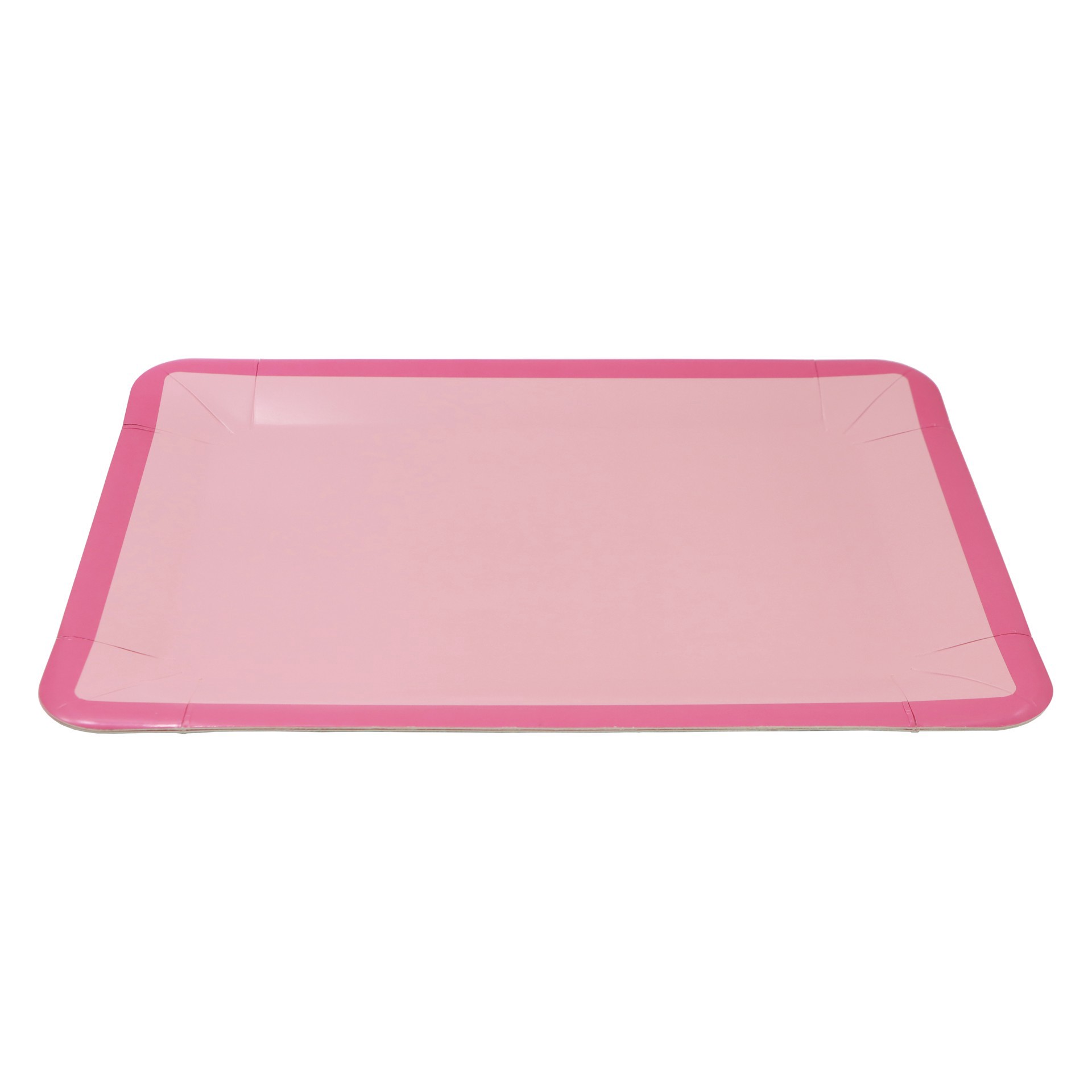 slide 2 of 3, 9" X 13" Pink Paper Trays, 2ct. By Celebrate It, 2 ct