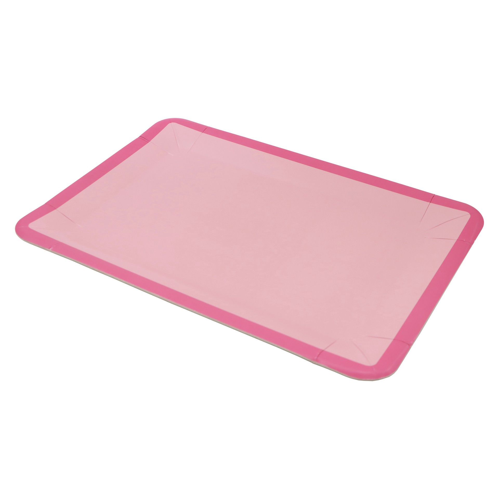 slide 3 of 3, 9" X 13" Pink Paper Trays, 2ct. By Celebrate It, 2 ct