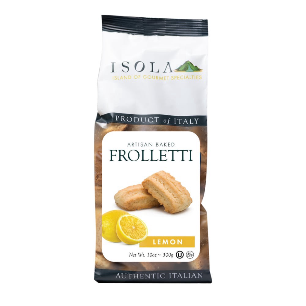slide 2 of 3, Isola Lemon Frolletti Cookies, 1 ct