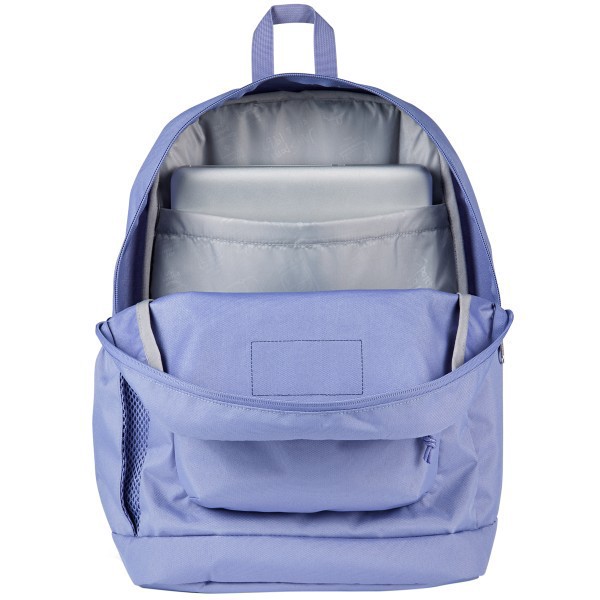 slide 7 of 8, Jansport Cross Town Plus Backpack With 15"" Laptop Pocket, 35% Recycled, Lavender Ash, 1 ct