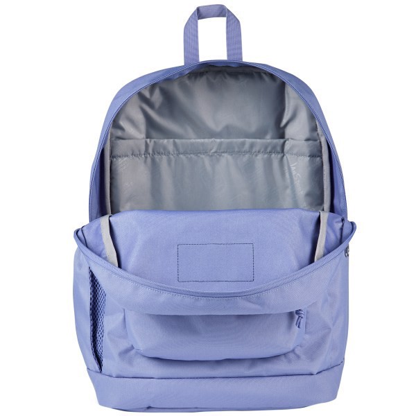 slide 3 of 8, Jansport Cross Town Plus Backpack With 15"" Laptop Pocket, 35% Recycled, Lavender Ash, 1 ct