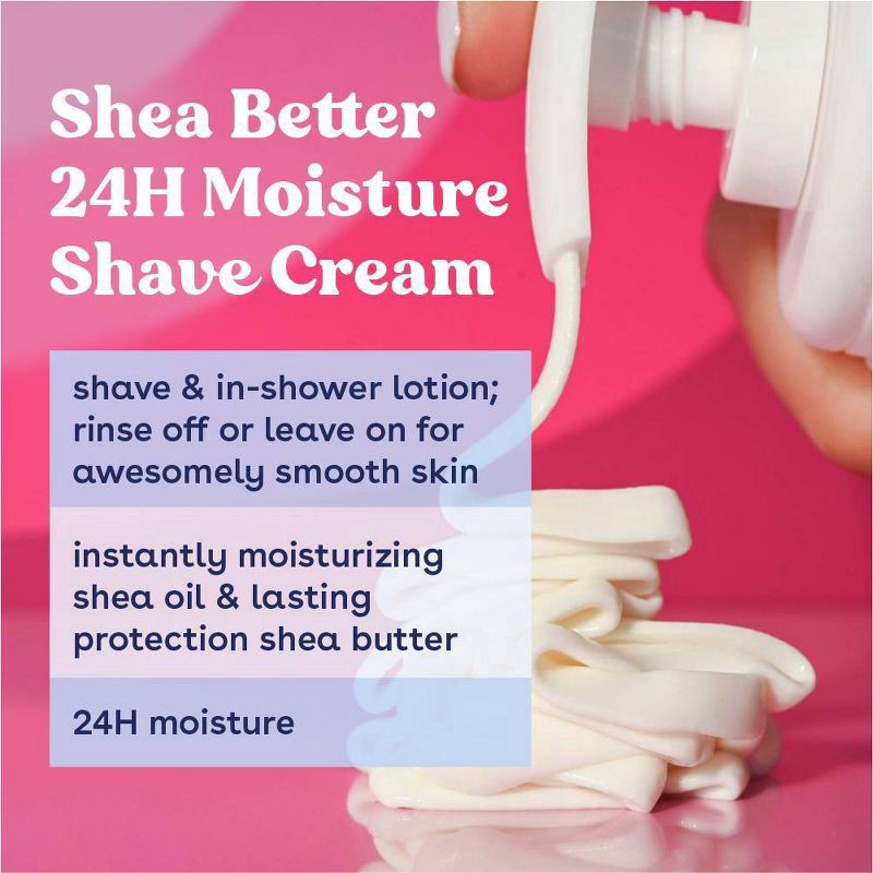 slide 3 of 8, eos Shea Better Shave Cream - Pomegranate Raspberry - 7 fl oz, 7 fl oz