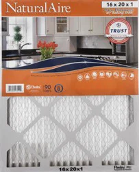NaturalAire Air Filter, Odor Eliminator w/Baking Soda, 16x20x1, Sleeve