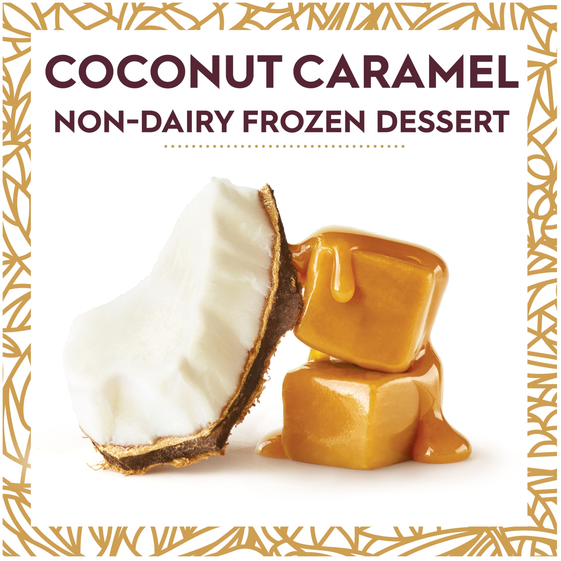 slide 2 of 7, Haagen-Dazs Non-Dairy Coconut Caramel Frozen Dessert, 14 fl oz