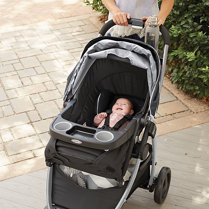 slide 7 of 8, Graco Modes Click Connect Stroller - Grayson Grey/Black, 1 ct