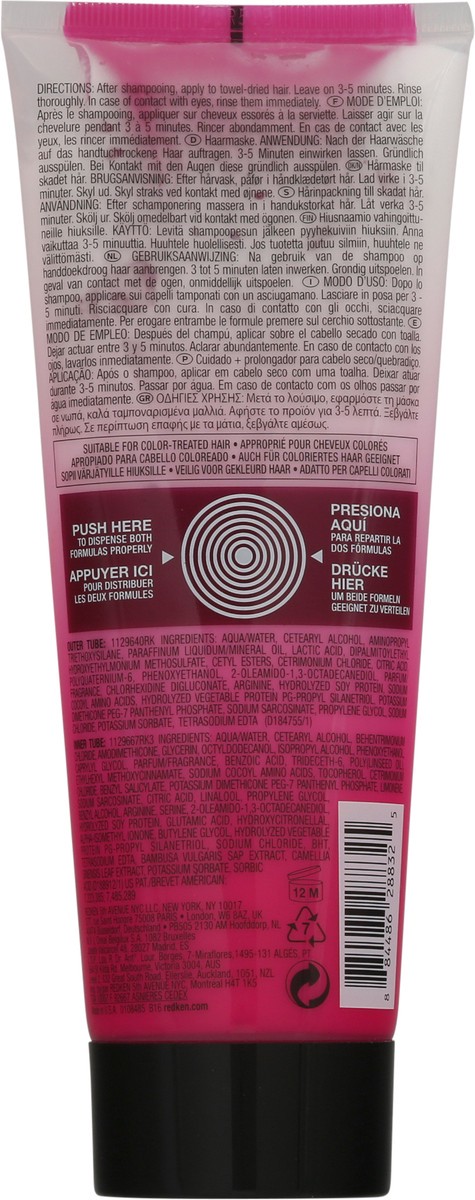 slide 2 of 9, Redken Megamask Color Extend Magnetics Treatment 6.8 oz Bottle, 6.8 oz