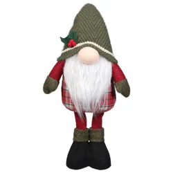 Ssel 19in Standing Gnome Green - Ea