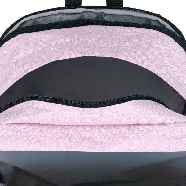 slide 6 of 8, JanSport Big Student Backpack With 15"" Laptop Pocket, 55% Recycled, Pink Ice, 1 ct