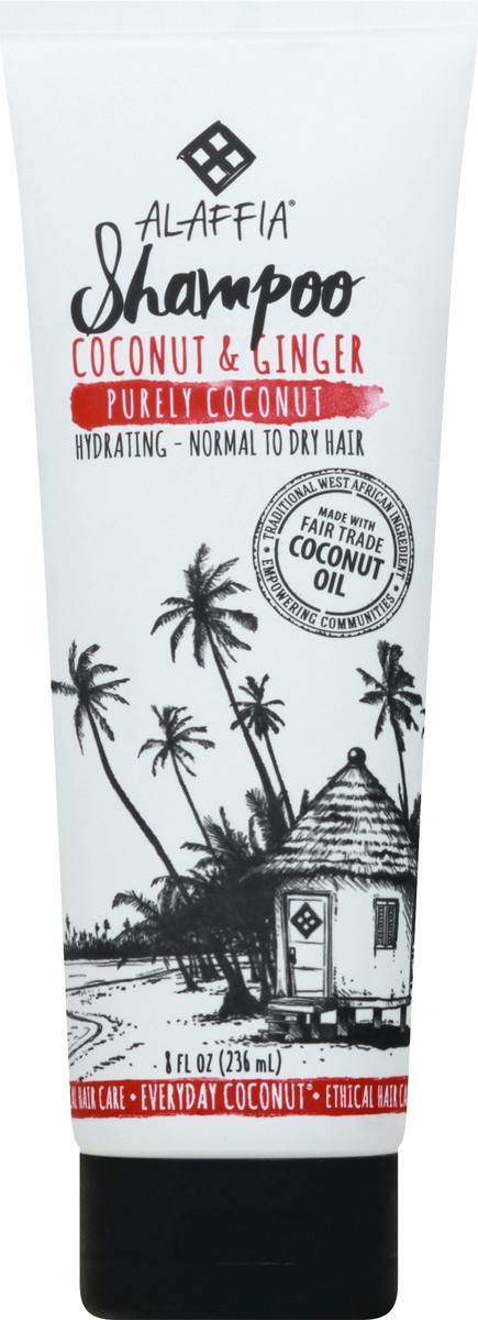 slide 6 of 9, Alaffia Everyday Purely Coconut Shampoo, 8 oz