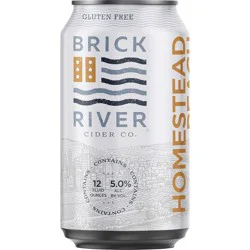 Brick River Cider Co. Homestead Peach 4 Pack