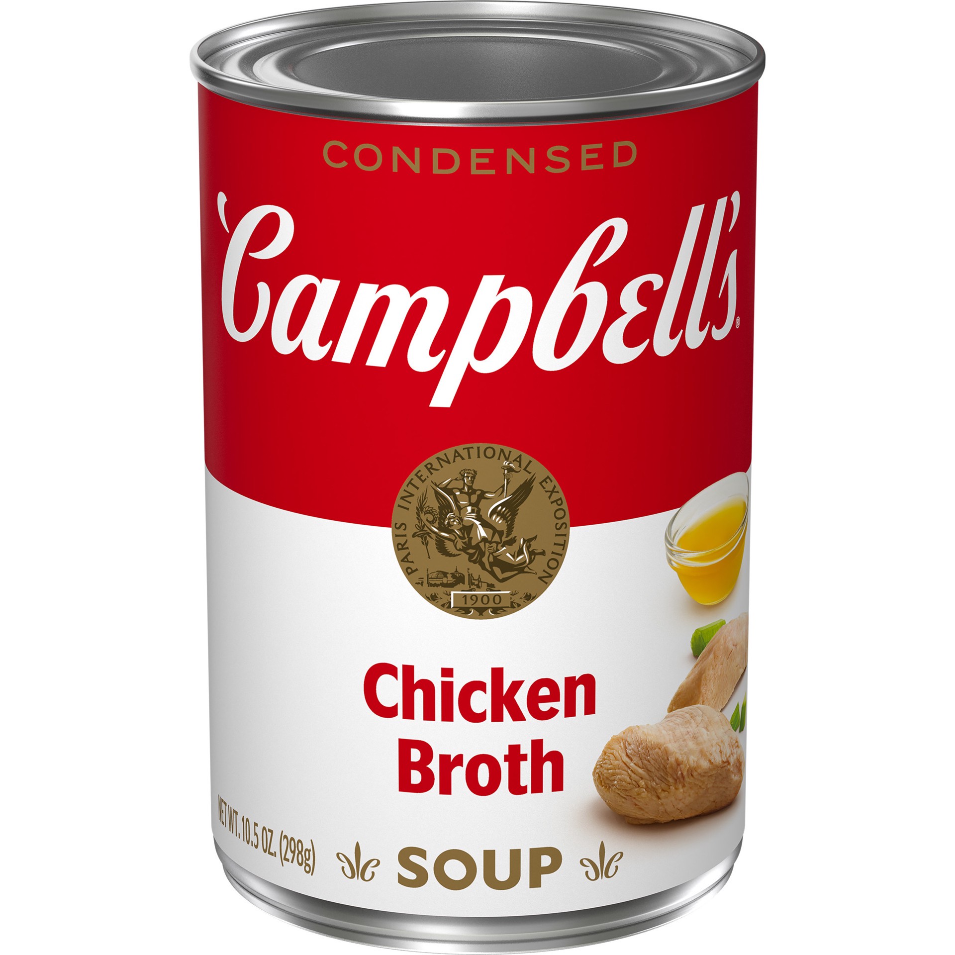 slide 1 of 5, Campbell's Condensed Chicken Broth, 10.5 oz Can, 10.5 oz
