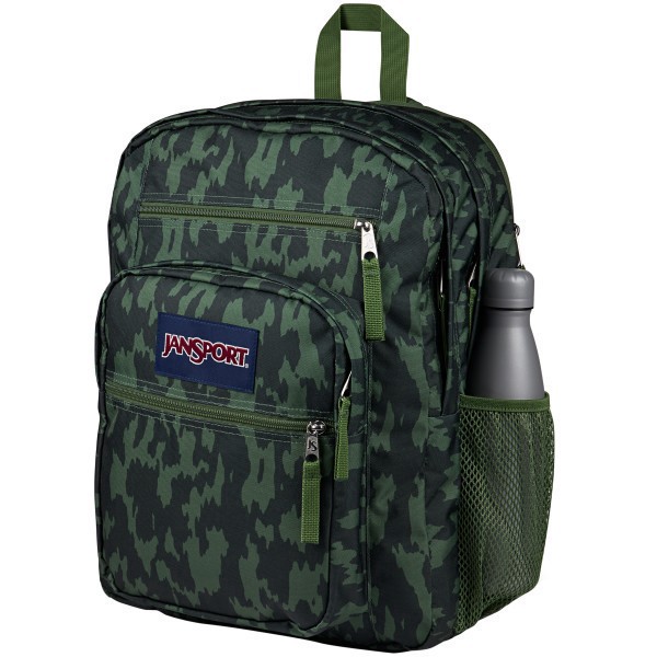 slide 6 of 8, Jansport Big Student Backpack With 15"" Laptop Sleeve, 55% Recycled, Camo Illusion, 1 ct